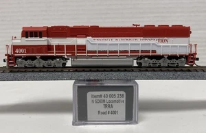 Locomotora diésel Atlas Terminal Railroad N TRRA SD-60M ESU LokSound y DCC #4001 - Imagen 1 de 23