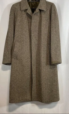 London Fog женщин бежевый Herringbone Тренч размер 42 - Изображение 1 из 4