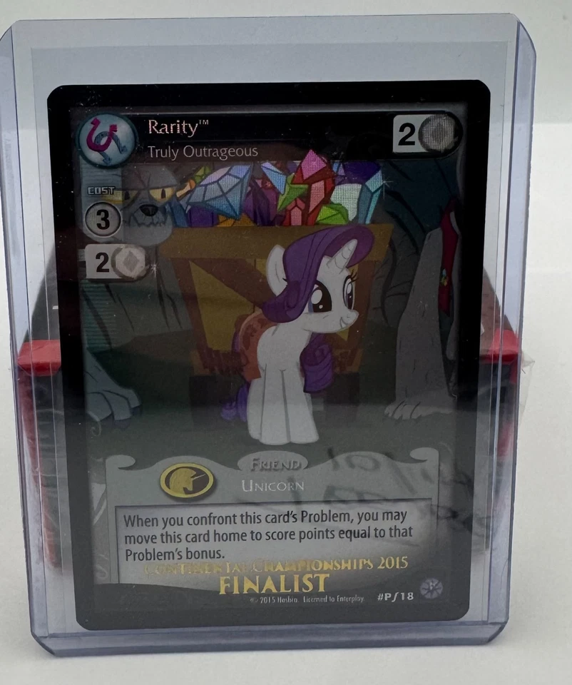 My Little Pony CCG Rarity, Truly Outrageous 2014 Continental Championship Promo Foto 1 de 1