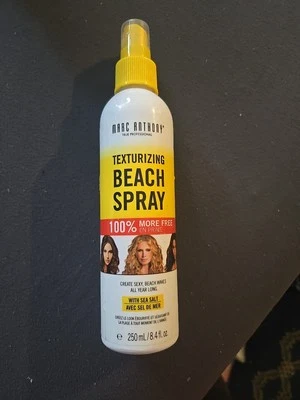 Spray texturizante para olas de playa Marc Anthony 8,4 oz con brillo húmedo de sal marina difícil de encontrar Foto 1 de 4