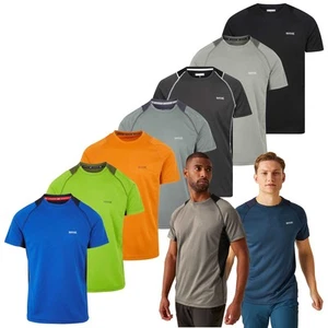 Regatta Mens Virda IV Short Sleeve Active T-Shirt - Picture 1 of 54