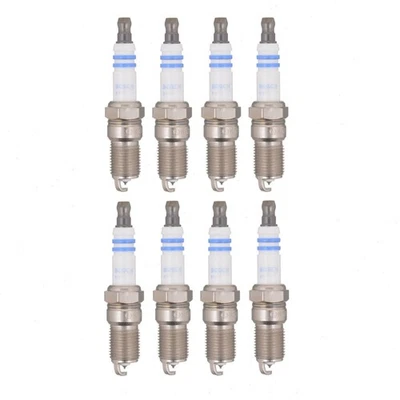 8 pc Bosch Platinum Spark Plugs for 2001-2004 Lincoln Navigator 5.4L V8 fc - Image 1 of 4