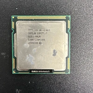 Intel Core I7-860 Quad Core 2.8GHz 2.80GHz 8M Slbjj LGA 1156 Lynnfield Very Good - Picture 1 of 1