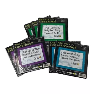 Menge 7 Dimensionen Are You Listening God Countted Kreuzstich Kit Serie 1999 - Bild 1 von 16
