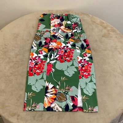 Mini Vestido New York & Company MEZCLA DE LINO Para Mujer Verde Sin Tirantes Talla 6 Foto 1 de 4