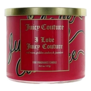 Juicy Couture 14.5oz Soy Wax Blend 3 Wick Candle - I Love Juicy Couture - Picture 1 of 2