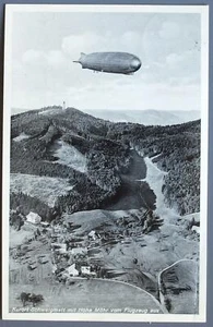 ALEMANIA 1936 DIRIGIBLE ""Graf Zeppelin"" sobre Mountain Village tarjeta PPC SCHWEIGMATT - Imagen 1 de 2