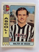 1981/82 ASCOLI DE OLDI FOOTBALLERS FIGURE No. 8 EXCELLENT FOR RECOVERY