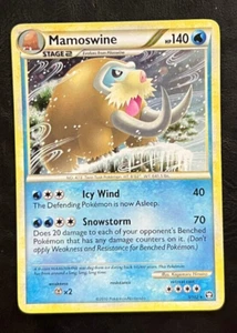 Pokemon Mamoswine Holo - HS Triumphant - 5/102 - Picture 1 of 2