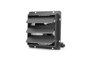 Axial Exhaust Fan 300mm with Speed Controller & Gravity Louvers | Wall-Mounted - Picture 1 of 4