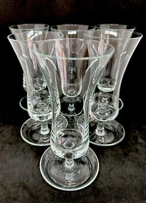 Vasos Parfait vintage con placa base adjunta - Juego de 6 Foto 1 de 4