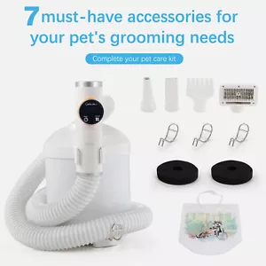 Pet Grooming Hair Drying Blower 1600W Smart Dog Hair Dryer Multi-functional - Picture 1 of 8