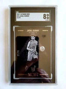 2016-17 PANINI NOIR BLACK JAMAL MURRAY RC! 27/79! SGC 8! 1/1! JERSEY #! - Picture 1 of 3