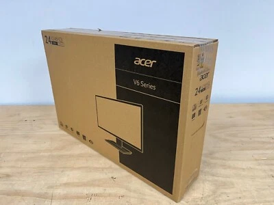 Acer V246HQL 23.6" LED Monitor Full HD 1080p 1920x1080 DVI VGA UM.UV6AA.001 - Image 1 of 3