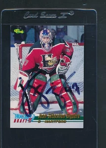 1995/96 Classic #13 Jean Sebastien Giguere Hartford Signed Auto *D6899 - Picture 1 of 1