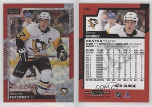 2020-21 O-Pee-Chee Platinum Red Surge Sidney Crosby #149