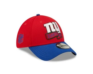 New York Giants New Era Sideline Banner Team Colors 39THIRTY Flex Hat - Red - Picture 1 of 8