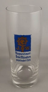 2 Augustiner Bräu München Biergläser, 0,5 l, Bier, Kneipe,Willigläser, 2 Stk Neu