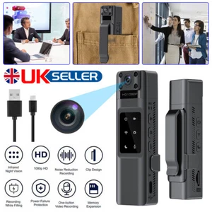 WIFI HD 1080P Mini Video Recorder Night Vision Camcorder SPY Body Police Camera - Picture 1 of 18