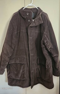 Bill Blass heavy weight corderoy coat, XXL men's - Picture 1 of 14