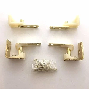 2 x Swing Louvre Door Hinges- Gravity Cafe /Door/ Ranch/ Saloon Pivot Hinge Pair - Picture 1 of 2