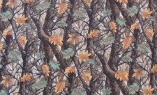 Forest Camo Fleece Throw Blanket