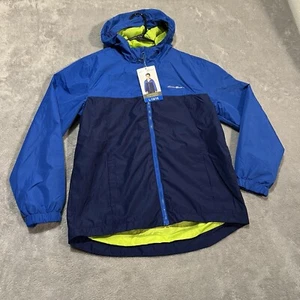 Eddie Bauer 3-in-1 Jacket Youth Large 14/16 Blue Full Zip SHELL ONLY - Picture 1 of 9