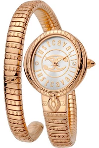 Just Cavalli JC1L152M0045 Glam Chic Snake silver rose gold Women's Watch NEW - Picture 1 of 1