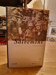 SALVEMINI Gaetano di Gaspare De Caro Volume 16 UTET 10•04•1976 - Foto 1 di 4