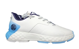 NEW G/FORE Women's MG4+ OMBRE Perforated Golf Shoes, Snow/Fountain, Size 6.5 M - Picture 1 of 7