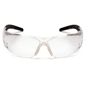 Pyramex SB10210ST Fyxate Schutzbrille - schwarzer Rahmen - klare Linse H2X beschlagnahmt - Bild 1 von 3