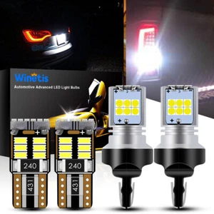 For Honda CR-V 02-16 Odyssey 00-17 LED License Plate+Backup Reverse Lights Bulbs - Picture 1 of 11