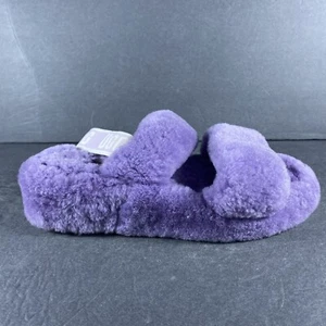 UGG Oh Yeah Purple Casual Comfort Slide Slippers Shoes 1107953 Women - Sz 10 - Picture 1 of 8