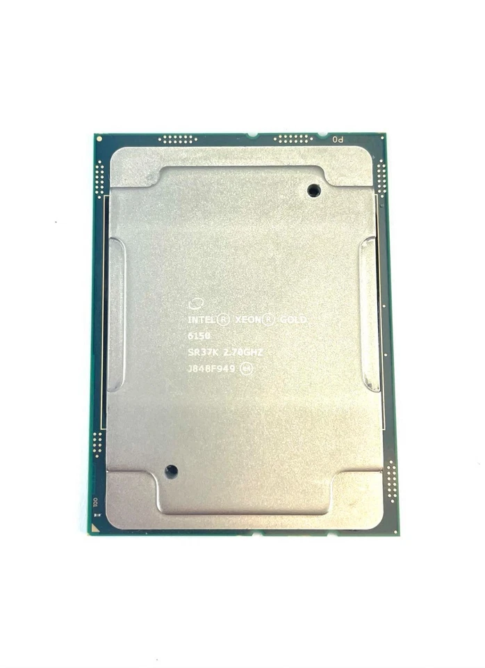 Intel Xeon Gold 6150 2.7GHz 24.75MB 18-Core 165W LGA3647 SR37K - Image 1 of 1