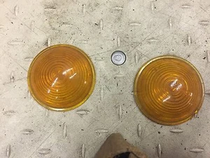 vintage antique street rod hot rod rat rod truck bus trailer glass lens - Picture 1 of 2