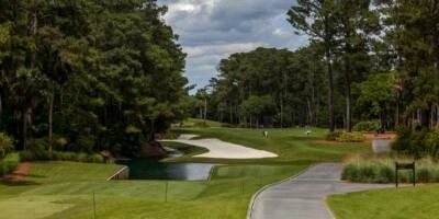 TPC Sawgrass Hole 10 Wide Golf Course Imagekind Wall Art Poster - Image 1 of 4