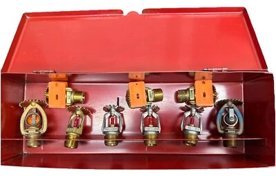 Lote de 9 Cabezales de Rociadores de Fuego VINTAGE Mezclados Varios Diferentes RARO Colgante Rasco Foto 1 de 4