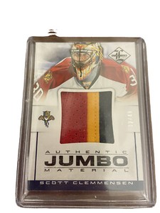 2012-13 Panini Prime Authentic Jumbo Material Patch Scott Clemmensen MEGA /49 SP