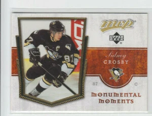 07/08 UD MVP Pittsburgh Penguins Sidney Crosby Monumental Moments card #MM3 - Picture 1 of 2