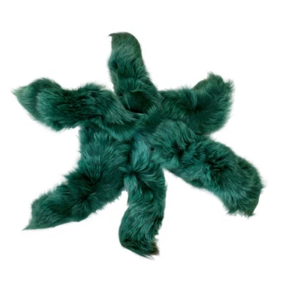 Llavero o cola de zorro azul Glacier Wear - jade teñido (fxx1774) Foto 1 de 2