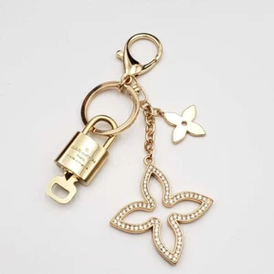 Auth Louis Vuitton Lock & Key w/ unbranded Bagcharm, Keycharm, Keychain - Picture 1 of 9