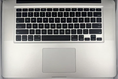✅ MacBook Pro 15 LATE 2011 A1286 TOP CASE TASTATUR HANDAUFLAGE GRADE A- ✅ - Bild 1 von 4