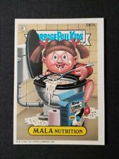 MALA NUTRITION 587b Garbage Pail Kids 1988 Series 15 Non Die Cut Topps GPK Card
