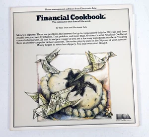 Vintage Electronic Arts Financial Cookbook Apple II IIe II+ IIc ST533B19 - Picture 1 of 4