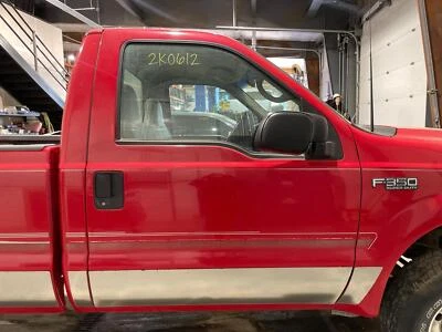 1999 - 2007 Ford F350SD Passenger RH Right Red-F1 Manual Door Shell *(Rust) Foto 1 de 4
