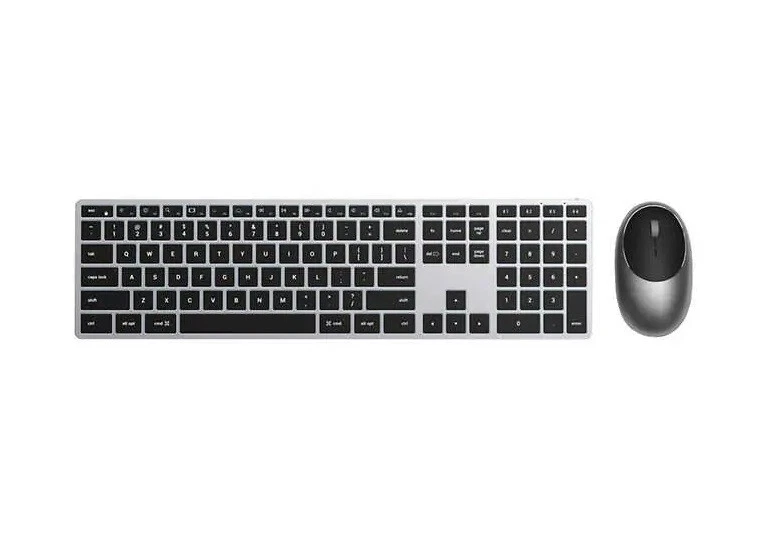 Satechi Slim X3 Bluetooth Backlit Keyboard M1 Wireless Mouse Bundle - Image 1 of 4