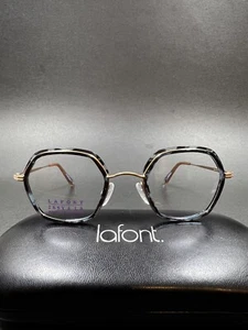 Lafont Juju 7111 Multicolor Tortuga Talla 49-19-141 Estuche y Tela Inc Totalmente Nuevo - Imagen 1 de 11