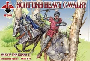 RedBox SOLDATINI 1/72 - Wars of the Roses 1455-1485 -  Scottish Heavy Cavalry - Imagen 1 de 2