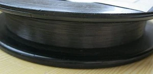 10m (32.8') Tungsten / Tungsten - 0.16mm (0.0063) Molybdenum Wire". - Picture 1 of 2