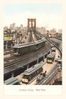 Vintage Journal Brooklyn Bridge, tramways [taille poche